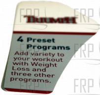 Marketing Sticker; Console;L;TM610B-1US - Product Image Marketing Sticker; Console;L;TM610B-1US - Product Image