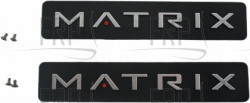 MATRIX, LOGO PLATE INSERT KIT, RIGHT AND - Product Image MATRIX, LOGO PLATE INSERT KIT, RIGHT AND - Product Image