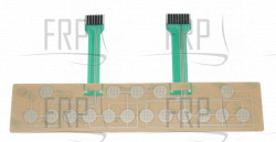Membrane Keypad, D, TM475, N62, T7, - Product Image Membrane Keypad, D, TM475, N62, T7, - Product Image