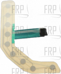 Membrane Keypad, L, Quick Incline, 7.2AT, 9 - Product Image Membrane Keypad, L, Quick Incline, 7.2AT, 9 - Product Image