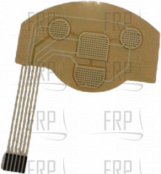 Membrane Keypad;;;4KEY;RB130; - Product Image Membrane Keypad;;;4KEY;RB130; - Product Image