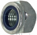 Nut;Nylon;M20x2.5P;Grade 12.9;Chrome; - Product Image Nut;Nylon;M20x2.5P;Grade 12.9;Chrome; - Product Image
