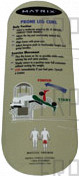 Operation Instruction Decal, MX-S73 - Product Image Operation Instruction Decal, MX-S73 - Product Image