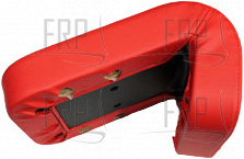 Pad, Back, Red - Product Image Pad, Back, Red - Product Image