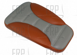 Pad, Seat, Orange/Grey - Product Image