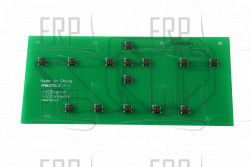 PCB, KEYPAD, USER CONTROLS - Product Image PCB, KEYPAD, USER CONTROLS - Product Image
