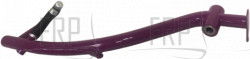Pedal Arm set;;left;PF Purple;RAL4008;;G - Product Image Pedal Arm set;;left;PF Purple;RAL4008;;G - Product Image