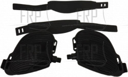 Pedal;w/ Belt;L/R;JD-1A-B - - Product Image Pedal;w/ Belt;L/R;JD-1A-B - - Product Image
