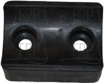 Plastic Block, NBR, Black, GM63, - Product Image Plastic Block, NBR, Black, GM63, - Product Image