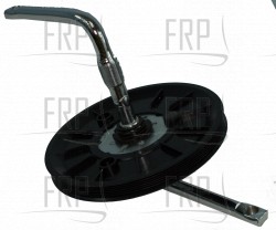 Pulley With Crank - Product Image