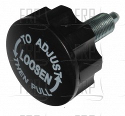 Quick release knob - Product Image