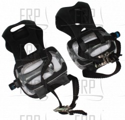 Pedal pair, NON-CLIP - Product Image