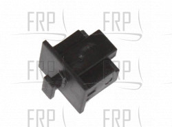RJ45 dust-proof cap black - Product Image