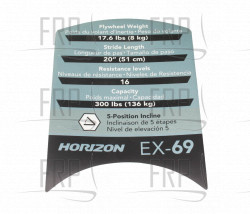 SALES LABEL, COVER, EP537, - Product Image SALES LABEL, COVER, EP537, - Product Image