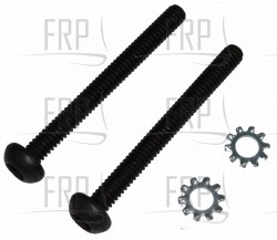Screw, Rear roller, Kit - Product Image