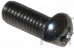 Screw, Round Head, M5x0.8Px12L, Phillip, St - Product Image Screw, Round Head, M5x0.8Px12L, Phillip, St - Product Image