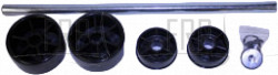 Semi-Assembly, CB58 Wheel Set, US, CB58 - Product Image Semi-Assembly, CB58 Wheel Set, US, CB58 - Product Image