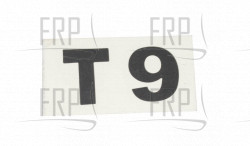 Sticker , Model Number - Product Image