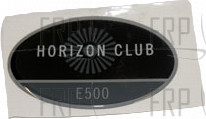 Sticker side cover.;EP193 - Product Image Sticker side cover.;EP193 - Product Image