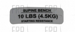 Sticker ;Weight ;PL02 - Product Image