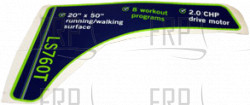 Sticker;Console;L;TM301 - Product Image Sticker;Console;L;TM301 - Product Image