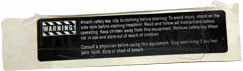 Sticker;Warning;Console;POP;R;TM250-V66A - Product Image Sticker;Warning;Console;POP;R;TM250-V66A - Product Image