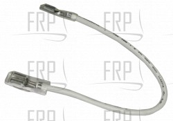 Terminal wire (white) 14AWGx170x2T - Product Image