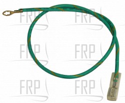 Terminal wire (yellow and green) - Product Image