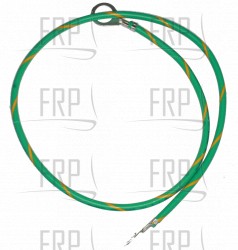 Terminal wire (yellow and green) - Product Image
