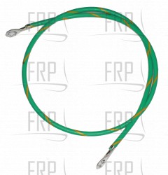 Terminal wire (yellow and green) LK500TI-125 - Product Image