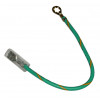 62015886 - Terminal wire (yellow green)-14AWGx130mmx1T1R - Product Image
