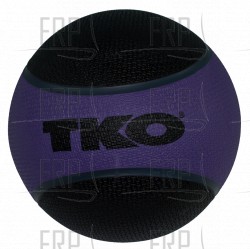 TKO 2 Lb. Rubberized Medicine Ball - Product Image