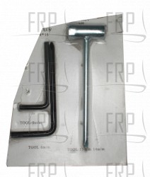 Tool Set 5mm, 6mm, 13mm and 14mm - Product Image
