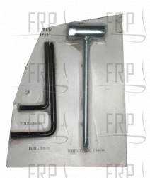 Tool Set 5mm, 6mm, 13mm and 14mm - Product Image Tool Set 5mm, 6mm, 13mm and 14mm - Product Image