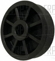 Transport Wheel;;;NYLON;Black;#18x#80x48 - Product Image Transport Wheel;;;NYLON;Black;#18x#80x48 - Product Image