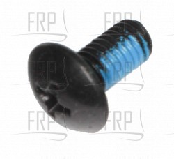 Truss Philips Screw..M5xPO8x10..Stainless Steel..Blue - Product Image