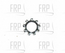 WASHER, M6, EXTERNAL TOOTH, STEEL, CZ - Product Image