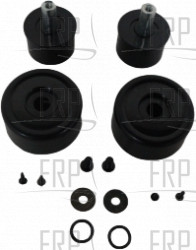 Wheel Set, Semi, Assembly, CB158, - Product Image Wheel Set, Semi, Assembly, CB158, - Product Image