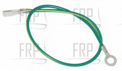 WIRE, PULSE CON, YELLOW/GREEN, 250LOCK-#6 - Product Image