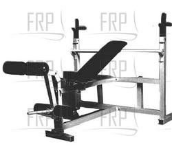 3302 WIDE COMBO BENCH - IM3302.0 - Product Image 3302 WIDE COMBO BENCH - IM3302.0 - Product Image