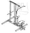 FREE STANDING LAT MACHINE - IM3315.0 - Product Image FREE STANDING LAT MACHINE - IM3315.0 - Product Image