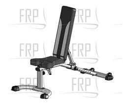 Flat/Incline Ladder Bench - RID-345 - Product Image