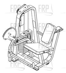 Leg Extension - 605 - Product Image