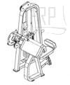 Seated Triceps Extension - 208KS - (BETG) - Product Image