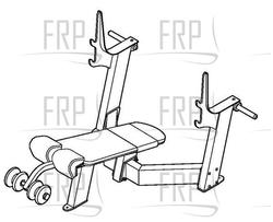 Olympic Decline Bench - GZFW2154.3 - Product image