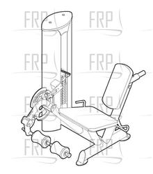 Leg Extension - GZFI8013.7 - Product Image