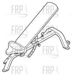 Olympic Bench - GZFW2031.1 - Product Image Olympic Bench - GZFW2031.1 - Product Image