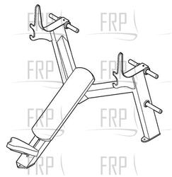 Incline Bench - GZFW2141.2 - Product Image