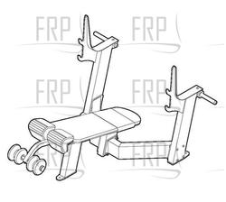 Olympic Decline Bench - GZFW2154.1 - Product Image