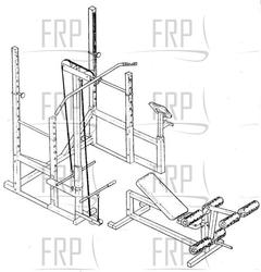 FREE WEIGHT STATION - IM3311.0 - Product Image